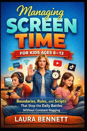Managing Screen Time for Kids Ages 8-13: Boundaries, Rules, and Scripts That Stop the Daily Battles Without Constant Nagging