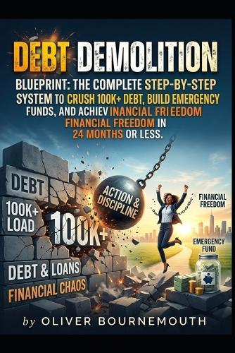 Debt Demolition Blueprint: The Complete Step-by-Step System to Crush $100K+ Debt, Build Emergency Funds, and Achieve Financial Freedom in 24 Months or Less