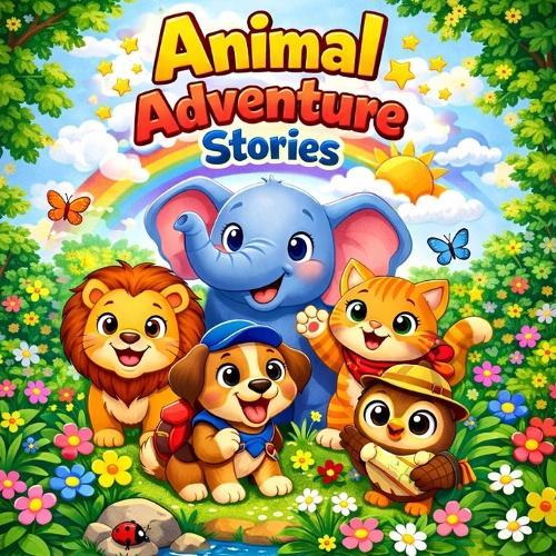 Animal Adventure Stories: 30 Short and Funny Bedtime Stories for Kids Ages 4-7 Featuring Cute Farm, Wild and Ocean Animals