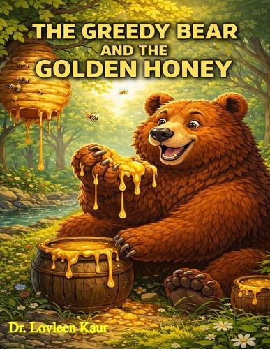 The Greedy Bear and the Golden Honey: A Sweet Forest Moral Story for Kids About Greed, Sharing and Kindness