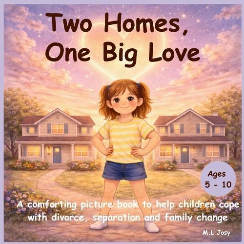 Two Homes, One Big Love: A comforting picture book to help children cope with divorce, separation, and family change. Ages 5-10 8.5 x 8.5 inch 40 pages