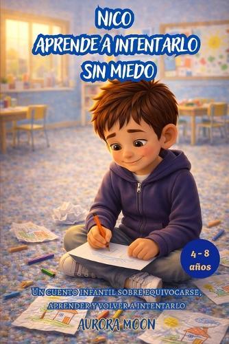 Nico aprende a intentarlo sin miedo: Un cuento para niños sobre equivocarse, aprender y tener el valor de seguir intentando