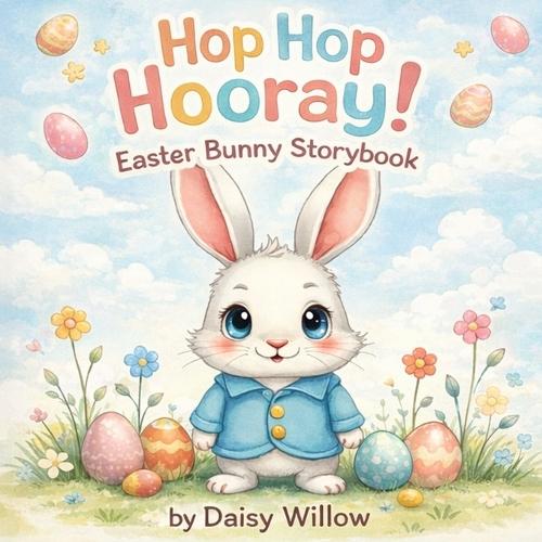 Hop Hop Hooray! Easter Bunny Storybook: A Cute Easter Basket Stuffer Book for Toddlers About Sharing and Friendship