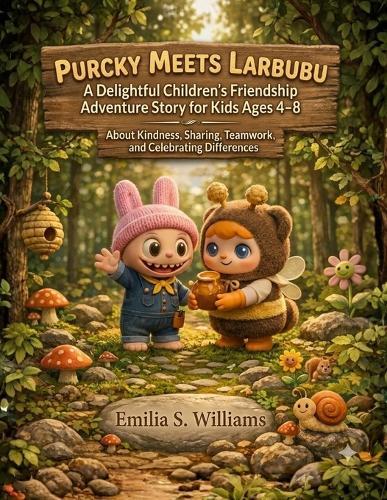 Purcky Meets Larbubu: A Delightful Children's Friendship Adventure Story for Kids Ages 4-8 About Kindness, Sharing, Teamwork, and Celebrating Differences