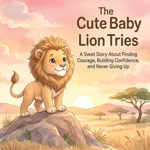 The Cute Baby Lion Tries: A Sweet Story About Finding Courage, Building Confidence, and Never Giving Up