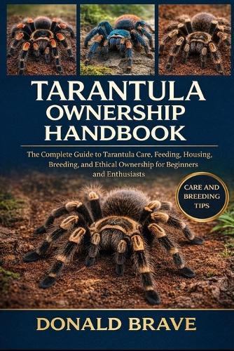 Tarantula Ownership Handbook: The Complete Guide to Tarantula Care, Feeding, Housing, Breeding, and Ethical Ownership for Beginners and Enthusiasts.