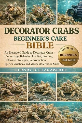 Decorator Crabs Beginner's Care Bible: An Illustrated Guide to Decorator Crabs - Camouflage Behavior, Habitat, Feeding, Defensive Strategies, Reproduction, Species Variations, and Marine Observation Skills