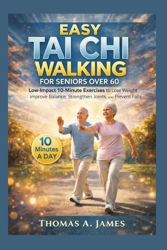 Easy Tai Chi Walking For Seniors Over 60: Low-Impact 10-Minute Exercises to lose Weight, improve balance, strengthen joints and prevent falls