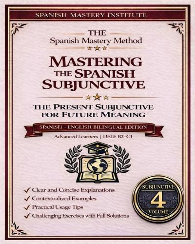 The Present Subjunctive for future meaning: Mastering the Spanish Subjuntive