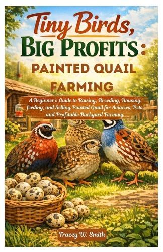 Tiny Birds, Big Profits: Painted Quail Farming: A Beginner's Guide to Raising, Breeding, Housing, feeding, and Selling Painted Quail for Aviaries, Pets, and Profitable Backyard Farming