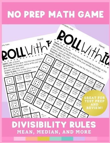 Divisibility Rules NO PREP Math Activity Math Game