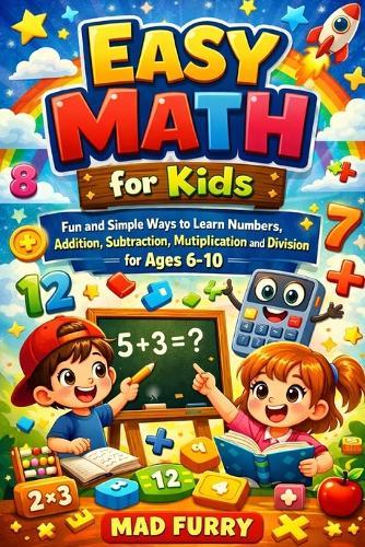 Easy Math for Kids: Fun and Simple Ways to Learn Numbers, Addition, Subtraction, Multiplication and Division for Ages 6-10