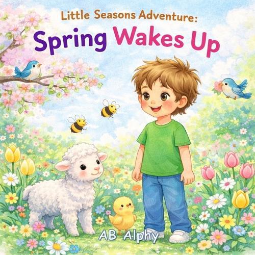 Little Seasons Adventure: Spring Wakes Up: A Fun and Gentle Spring Picture Book for Kids Ages 3-5 Learn About Rain, Seeds, Flowers, and Baby Animals