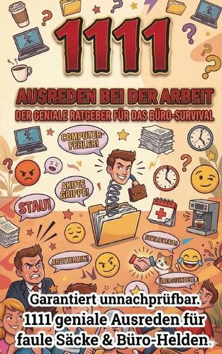 1111 Ausreden bei der Arbeit: Der geniale Ratgeber für das Büro-Survival - Garantiert unnachprüfbare und lustige Ausreden für faule Säcke & Büro-Helden