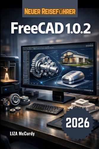 FreeCAD 1.0.2 Benutzerhandbuch 2026.: Wie Sie Ihre eigenen 3D-Objekte und realen Produkte am Computer erstellen - einfache Schritte von der ersten Idee bis zum fertigen Produkt, wobei jedes Werkzeug erklärt wird, damit Sie kostenlos Maschinen