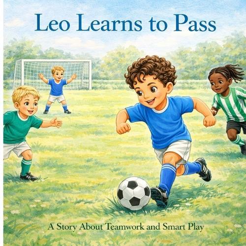 Leo learns to pass: A Children's Book About Soccer, Teamwork, and Passing