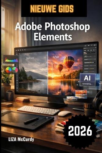 Adobe Photoshop Elements Gebruikershandleiding 2026: De complete stapsgewijze handleiding om AI-tools, professionele fotobewerking en grafische ontwerpprojecten met gemak onder de knie te krijgen.