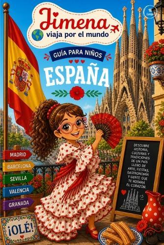 Guía de España para niños: Viaja, aprende y descubre con Jimena