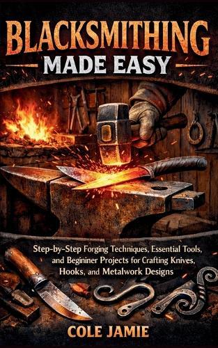 Blacksmithing Made Easy: Step-by-Step Forging Techniques, Essential Tools, and Beginner Projects for Crafting Knives, Hooks, and Metalwork Designs