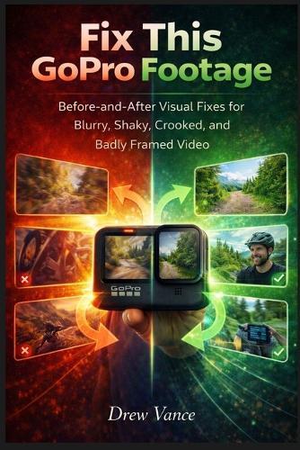 Fix This GoPro Footage: Before-and-After Visual Fixes for Blurry, Shaky, Crooked, and Badly Framed Video (Visual GoPro Playbook Series (Series 3 - Visual + Doing BOOK 2)