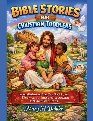 Bible Stories for Christian Toddlers: Easy-to-Understand Tales That Teach Love, Kindness, and Trust with Fun Activities to Nurture Little Hearts