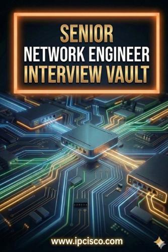 Senior Network Engineer Interview Vault: Real Technical Interview Questions & Answers for Senior-Level & CCNP/CCIE Candidates