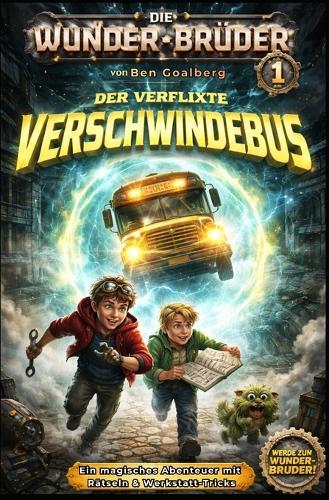 Die Wunder-Brüder (Band 1): Der verflixte Verschwindebus: Ein magisches Kinderbuch voller Abenteuer, Rätsel und Zaubertricks zum Mitmachen - Für Jungen und Mädchen von 7-12 Jahren