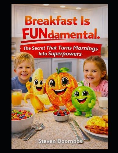 Breakfast Is FUNdamental. Three fun characters show how breakfast can be fun: The secret that turns mornings into superpowers. Energy, Focus and Food.