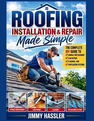 Roofing Installation & Repair Made Simple: The Complete DIY Guide to Shingle Replacement, Leak Repair, Flashing, and Ventilation Systems