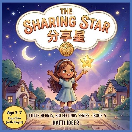 The Sharing Star 分享星: A Bilingual Chinese-English Children's Story About Generosity and Kindness with Pinyin, Interactive Activities & Certificate (Little Hearts, Big Feelings Series Book 5)