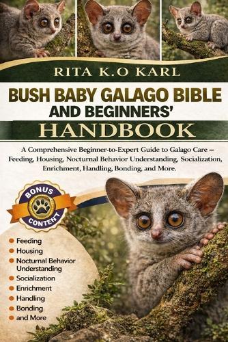 Bush Baby Galago Bible and Beginners' Handbook: A Comprehensive Beginner-to-Expert Guide to Galago Care - Feeding, Housing, Nocturnal Behavior Understanding, Socialization, Enrichment, Handling, Bonding, and More.