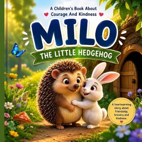 Milo The Little Hedgehog: Children's Book About Courage And Friendship