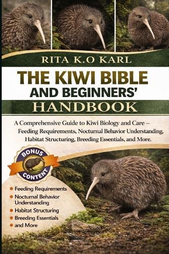 The Kiwi Bible and Beginners' Handbook: A Comprehensive Guide to Kiwi Biology and Care - Feeding Requirements, Nocturnal Behavior Understanding, Habitat Structuring, Breeding Essentials, and More.