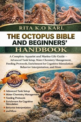 The Octopus Bible and Beginners' Handbook: A Complete Aquarist and Marine-Life Guide - Advanced Tank Setup, Water Chemistry Management, Feeding Protocols, Enrichment for Cognitive Stimulation, Behavior Interpretation, and More.