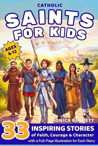Catholic Saints for Kids: 33 Inspiring Stories of Faith, Courage and Character: A Catholic Saints Story Book with Reflection Questions, Feast Day Calendar, and Meaningful Lessons for Kids (Ages 6-12)