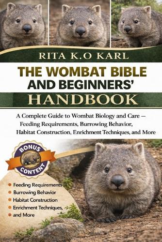 The Wombat Bible and Beginners' Handbook: A Complete Guide to Wombat Biology and Care - Feeding Requirements, Burrowing Behavior, Habitat Construction, Enrichment Techniques, and More.