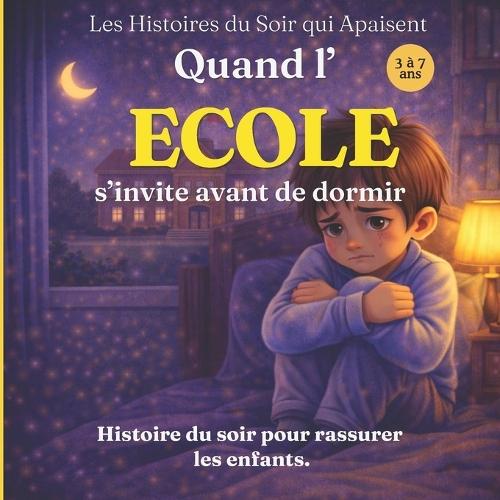 Quand l'école s'invite avant de dormir: Une histoire du soir pour apaiser les enfants