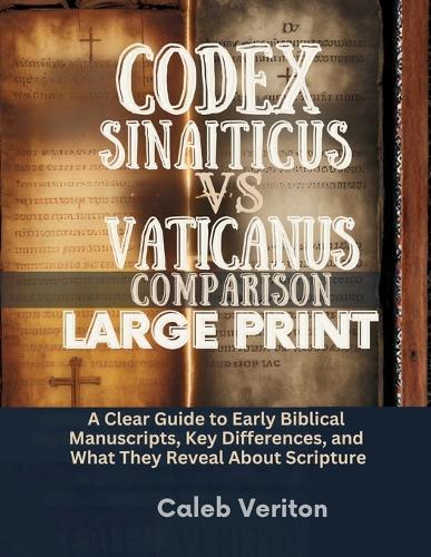 Codex Sinaiticus Vs Vaticanus Comparison Large Print: A Clear Guide to Early Biblical Manuscripts, Key Differences, and What They Reveal About Scripture