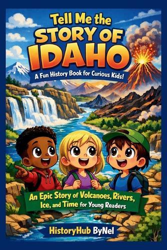 Tell Me the STORY OF IDAHO: A Fun History Book for Curious Kids!: An Epic Story of Volcanoes, Rivers, Ice, and Time for Young Readers