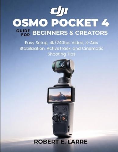 DJI Osmo Pocket 4 Guide for Beginners & Creators: Easy Setup, 4K/240fps Video, 3-Axis Stabilization, ActiveTrack, and Cinematic Shooting Tips
