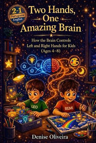 Two Hands, One Amazing Brain: How the Brain Controls Left and Right Hands for Kids (Ages 4-8) - A Fun STEM Learning Book