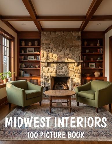 100 Midwest Interiors: A Picture Book of Midwest Interiors, Rustic Farmhouse Style and Cozy American Home Decor