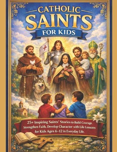 Catholic Saints for Kids: 25+ Inspiring Saints' Stories to Build Courage, Strengthen Faith, Develop Character with Life Lessons for Kids Ages 6-12 in Everyday Life