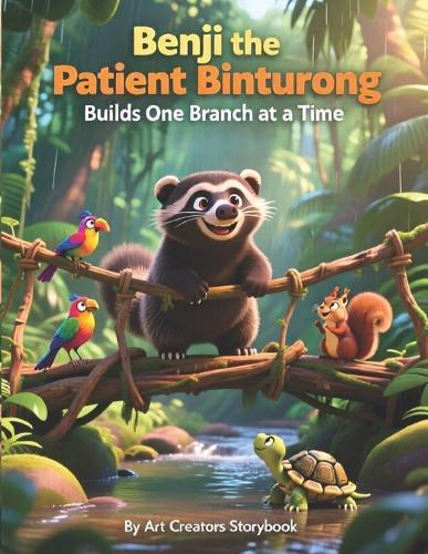 Benji the Patient Binturong Builds One Branch at a Time: A Gentle Children's Story About Patience, Perseverance, and Step-by-Step Progress (Social Emotional Learning for Kids Ages 3-8)