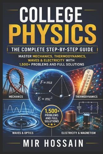 College Physics The Complete Step-by-Step Guide: Master Mechanics, Thermodynamics, Waves & Electricity with 1,500+ Problems and Full Solutions