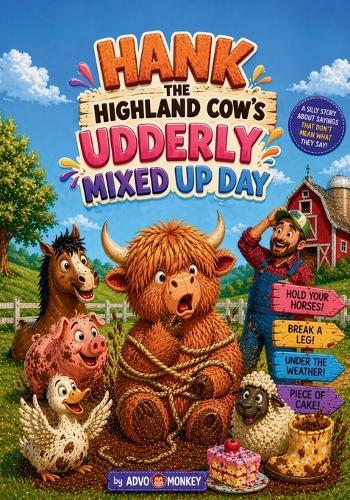 Hank the Highland Cow's Udderly Mixed-Up Day: A silly story about sayings that don't mean what they say