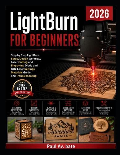 LightBurn for Beginners 2026: Step by Step LightBurn Setup, Design Workflow, Laser Cutting and Engraving, Diode and CO2 Laser Settings, Materials Guide, and Troubleshooting