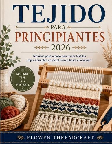 Tejido Para Principiantes 2026: Técnicas paso a paso para crear textiles impresionantes desde el marco hasta el acabado.