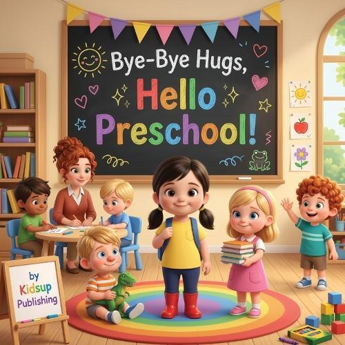 Bye-Bye Hugs, Hello Preschool: A Gentle First Day Story for Toddlers to Ease Worries and Build Confidence