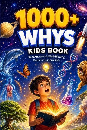1000+ Whys Kids Book: Real Answers, Surprising Facts and Mind-Blowing Discoveries About Science, Space, Animals, Nature, and the World for Curious Kids (Ages 6-12)